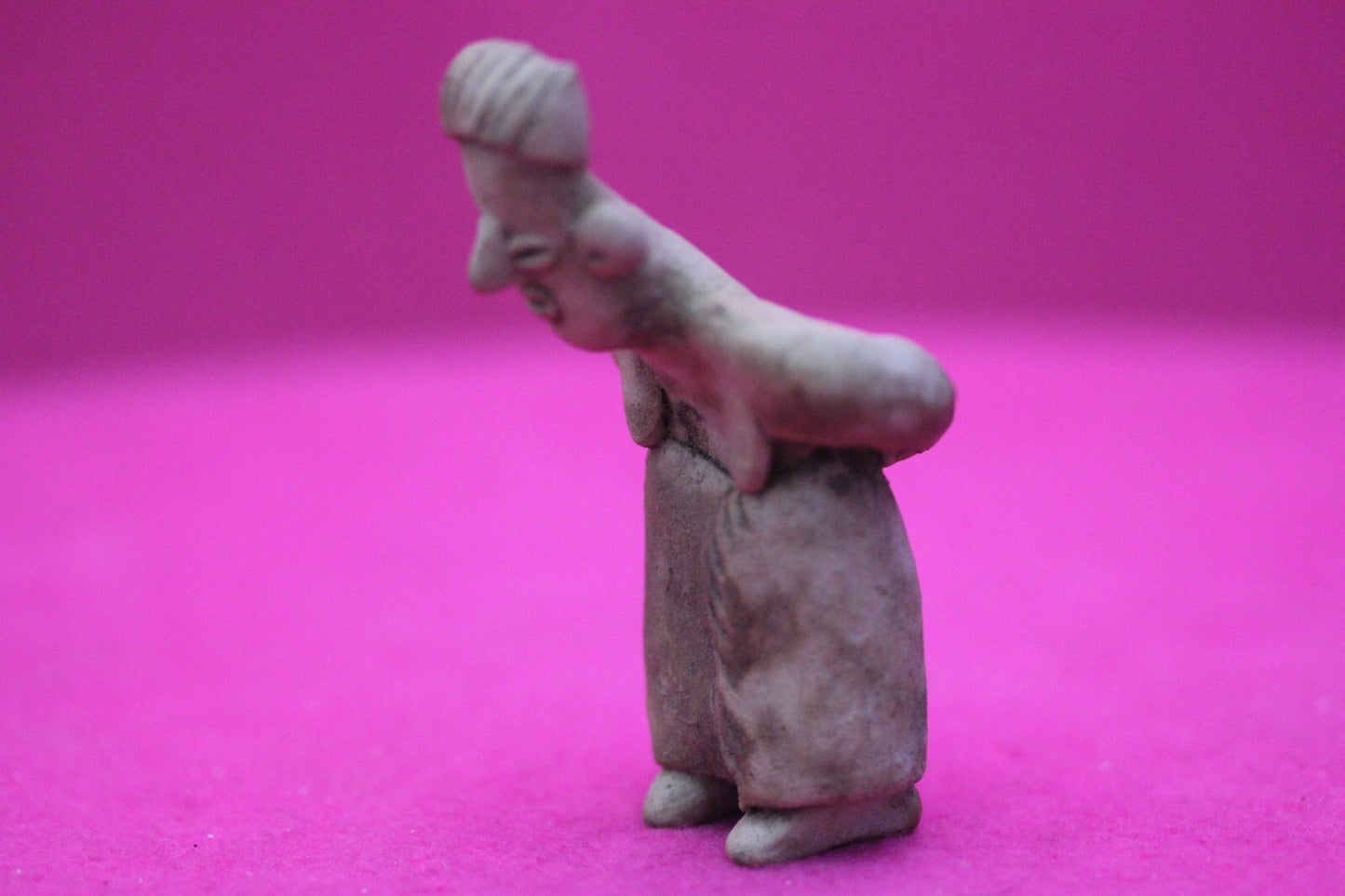 Authentic Pre Columbian Artifact Rare Grandma Tomb Figure Colima Mexico COA 156