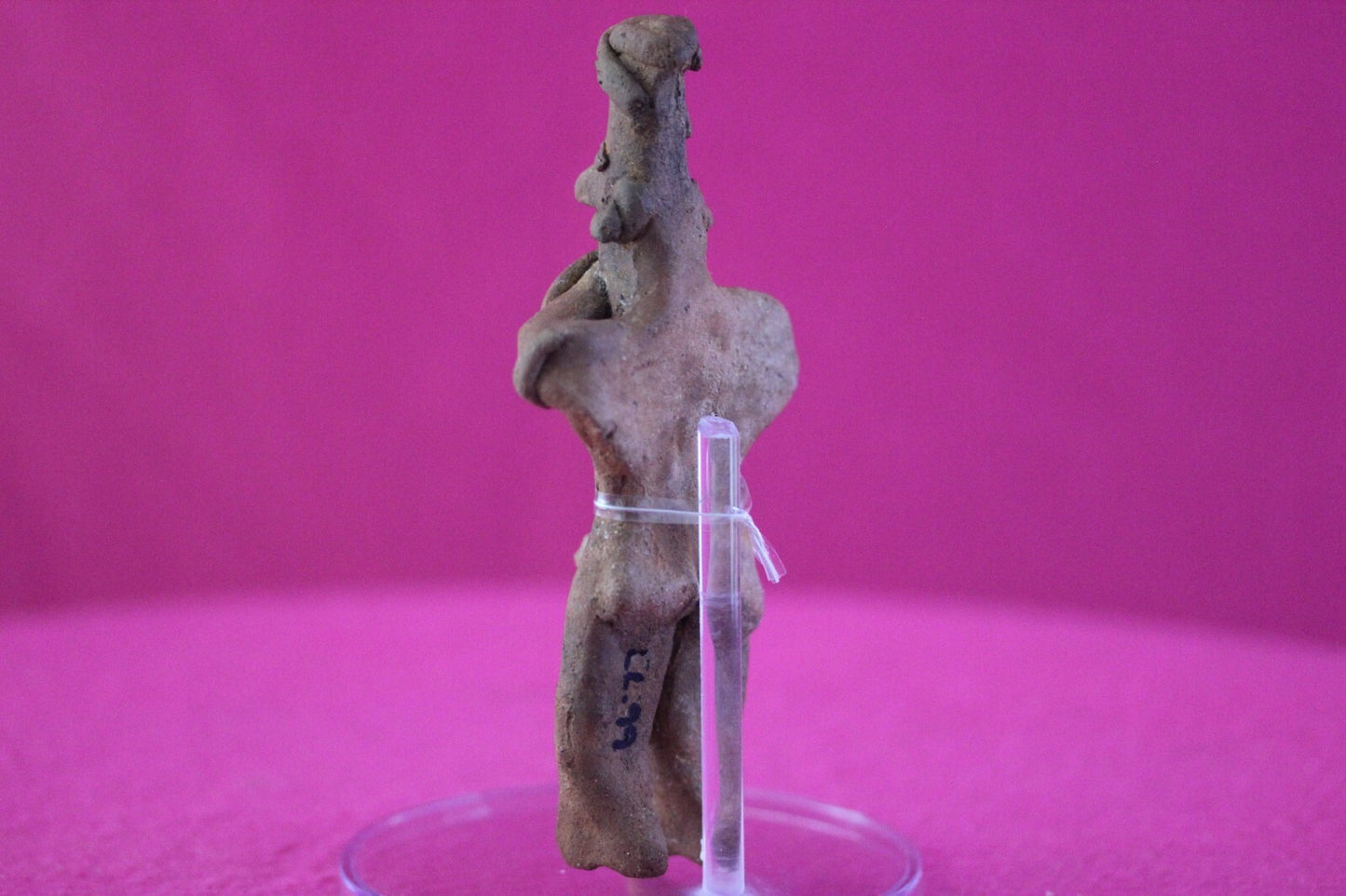 Authentic Pre Columbian Artifact Tomb Figure Colima Mexico 100 BC-250 AD COA 164