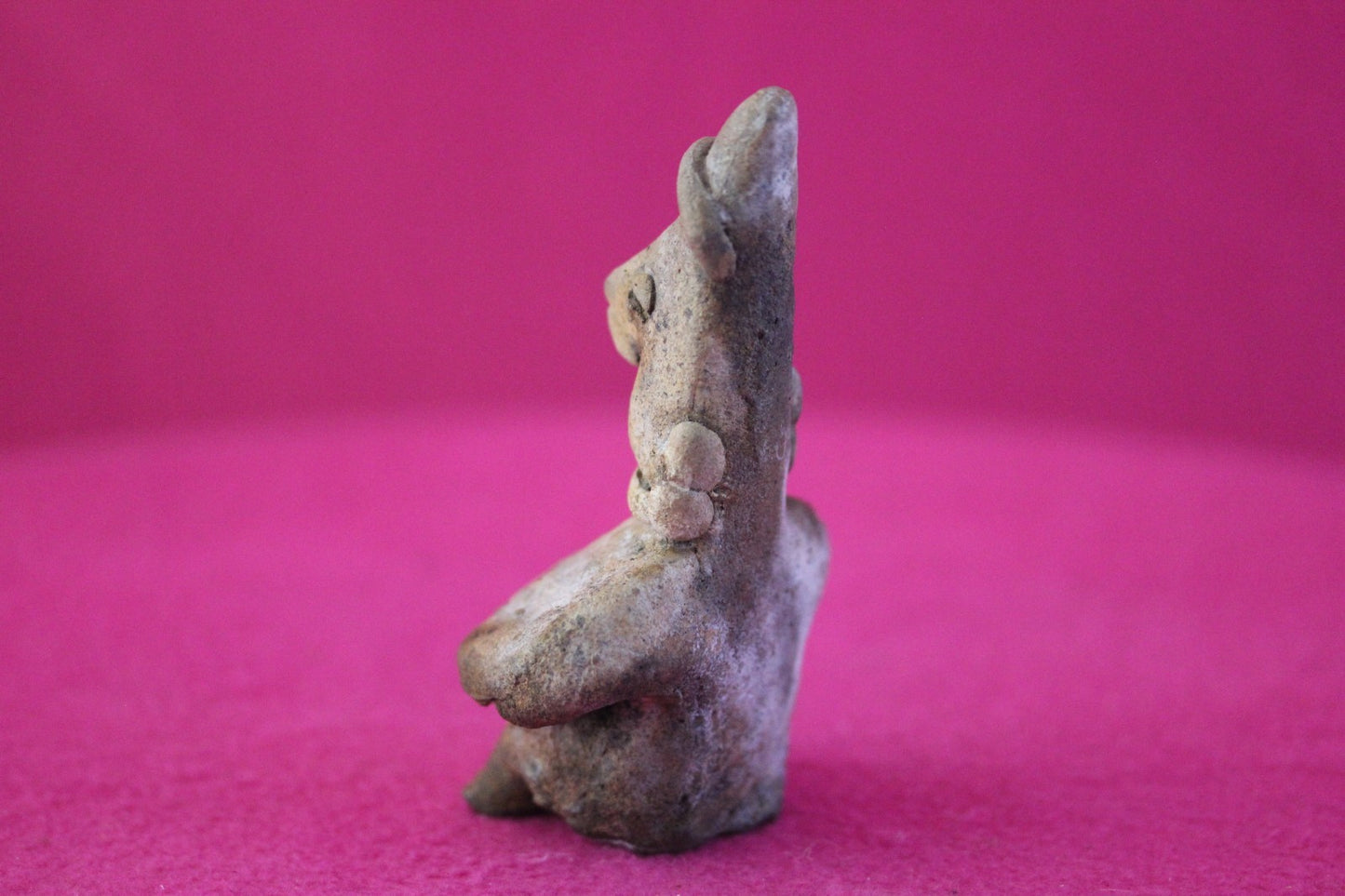 Authentic Pre Columbian Artifact Rare Skirted Tomb Figure Colima Mexico COA 182