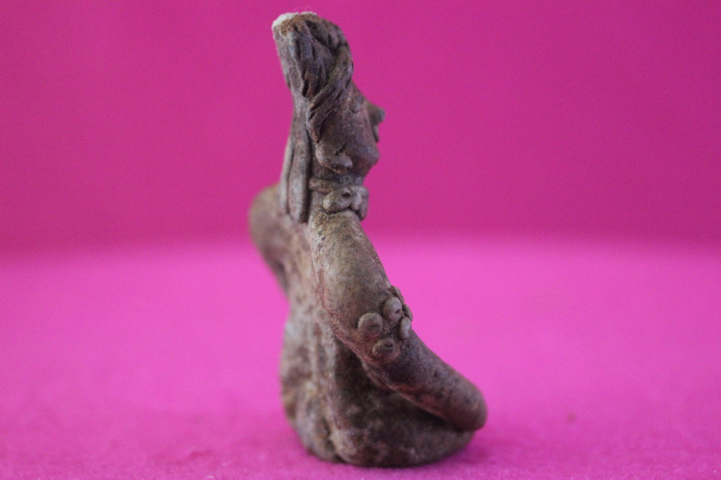 Authentic Pre Columbian Artifact Rare Seated Tomb Figure Colima Mexico COA 179