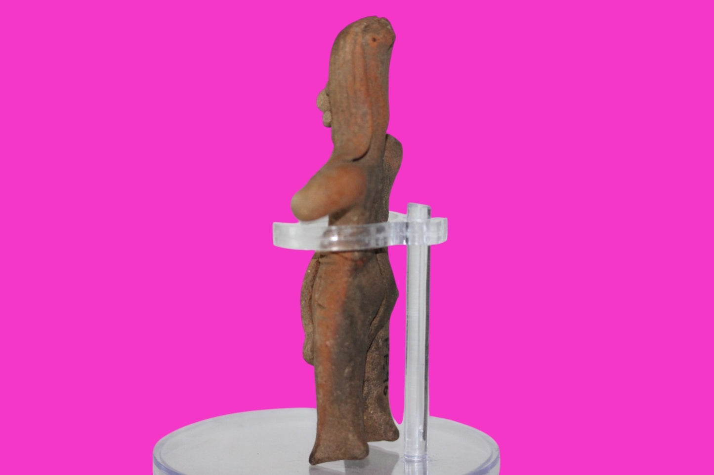 Authentic Pre Columbian Artifact Pretty Lady Tomb Figure Colima Mexico COA 13