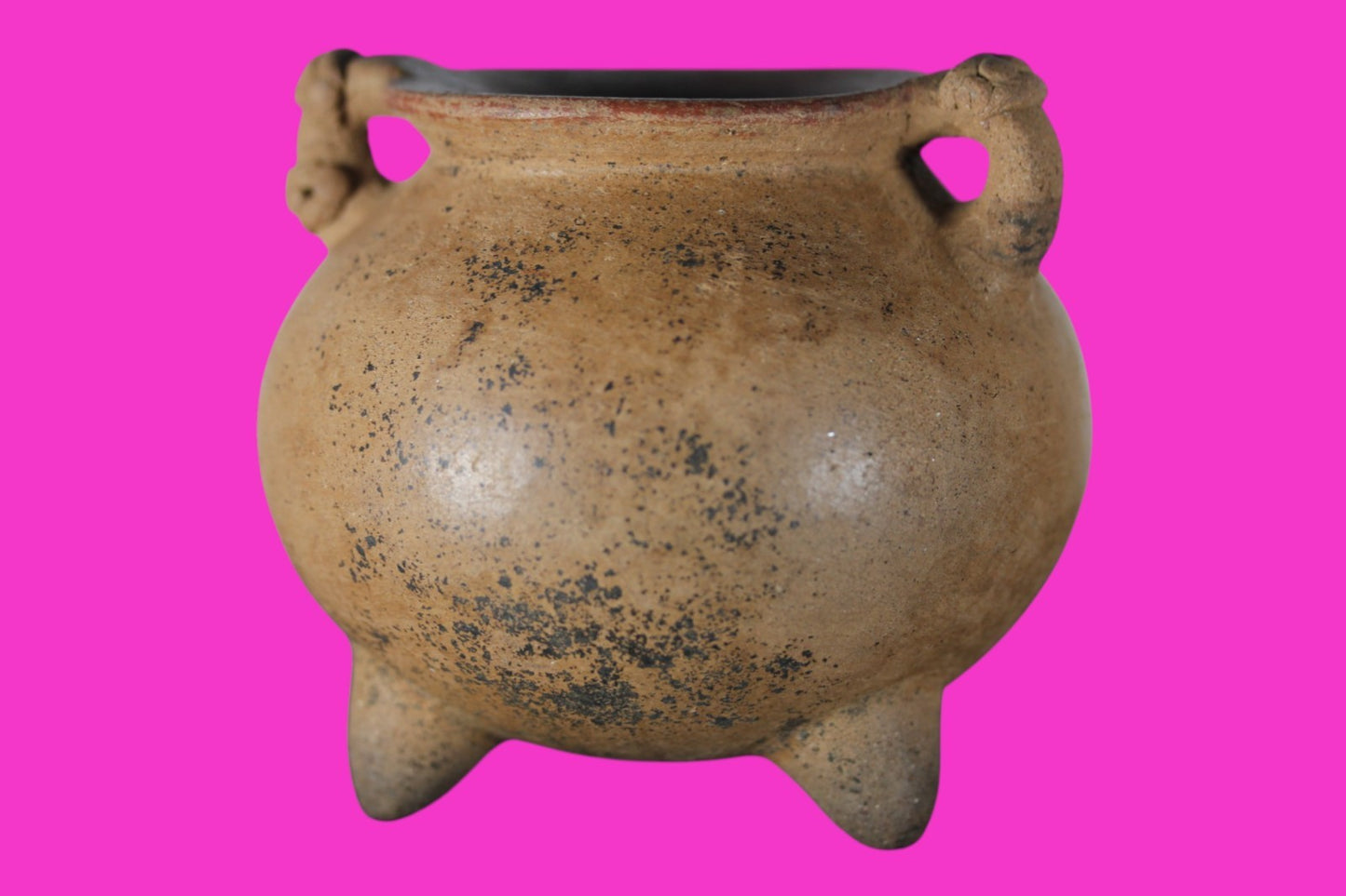 Authentic Pre Columbian Artifact Tripod Bowl Nicoya Costa Rica 700 AD COA J07