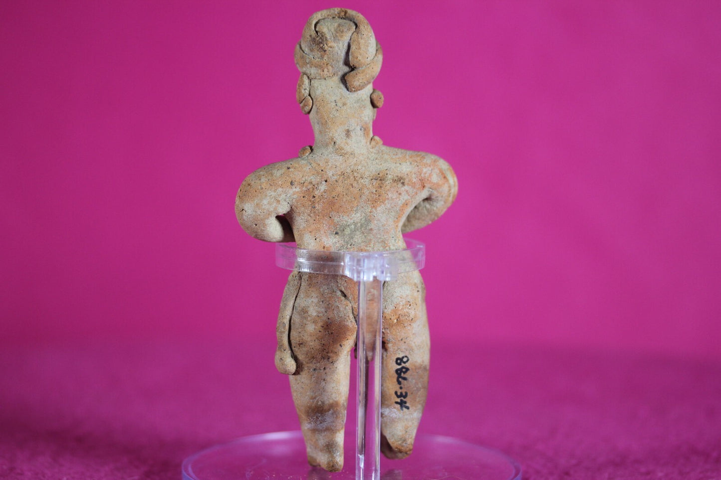Authentic Pre Columbian Artifact Tomb Figure Colima Mexico 100 BC-250 AD COA 140