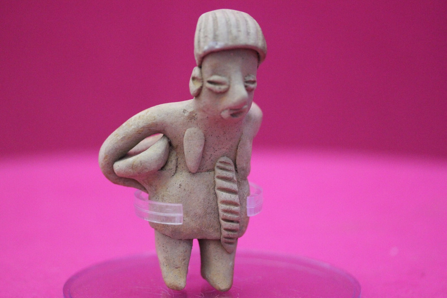 Authentic Pre Columbian Artifact Rare Grandma Tomb Figure Colima Mexico COA 147