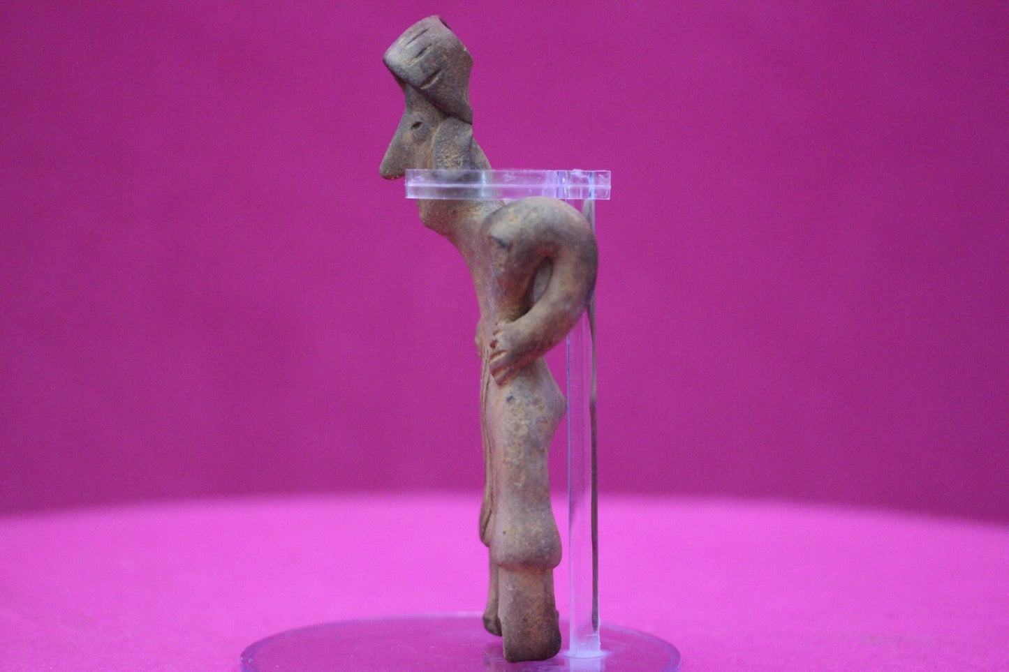 Authentic Pre Columbian Artifact Rare Grandma Tomb Figure Colima Mexico COA 150