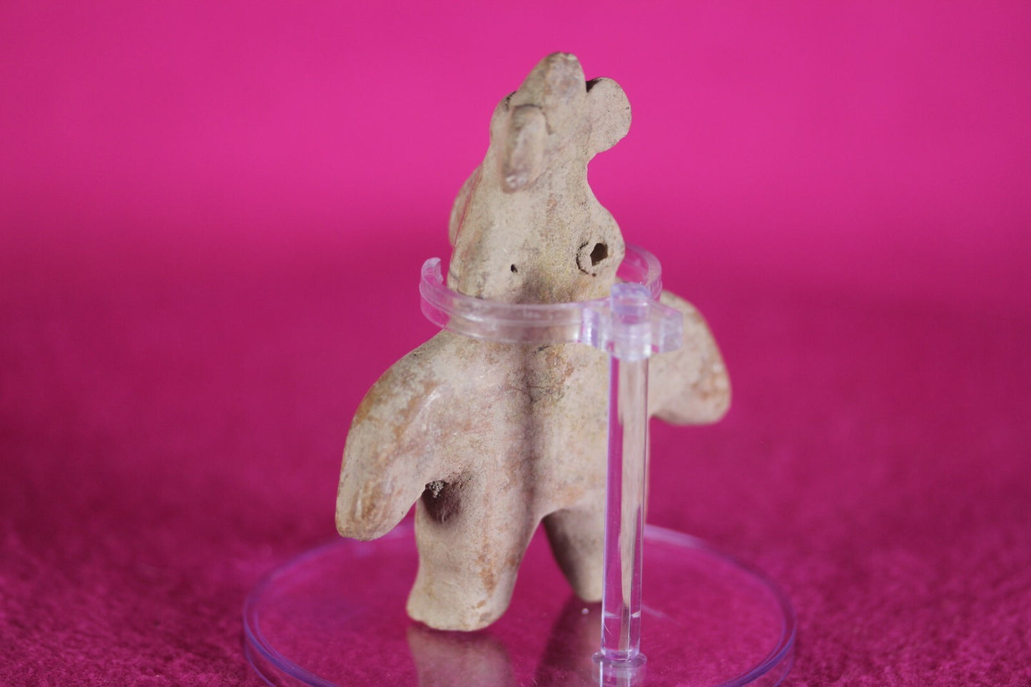 Authentic Pre Columbian Artifact Dwarf Tomb Figure Colima Mexico COA T94