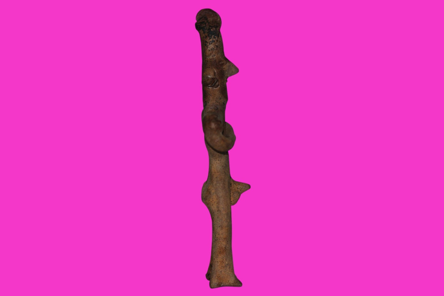Authentic Pre Columbian Artifact Male Shaman Tomb Figure Colima Mexico COA 18