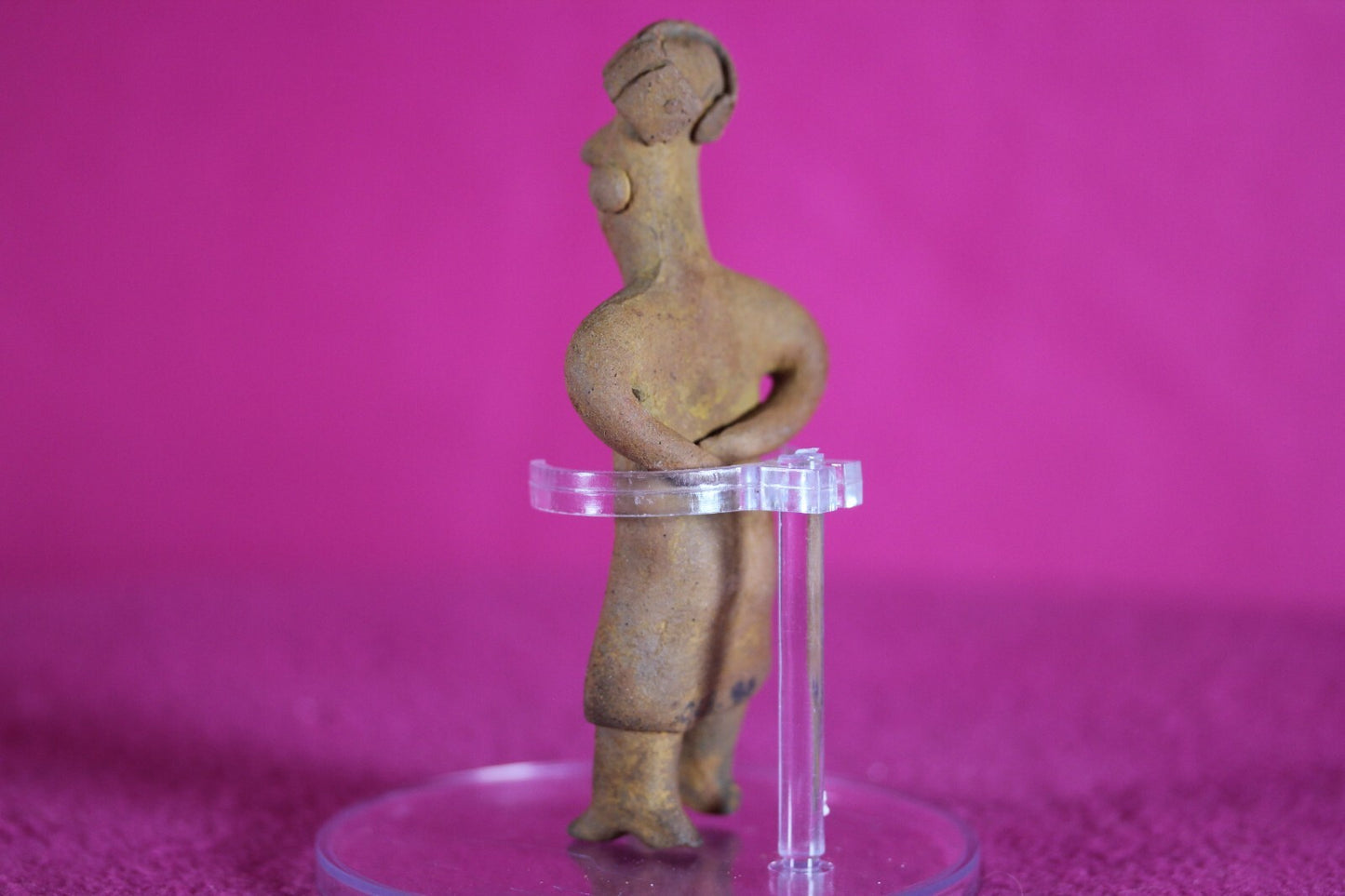 Authentic Pre Columbian Artifact Rare Grandma Tomb Figure Colima Mexico COA 143