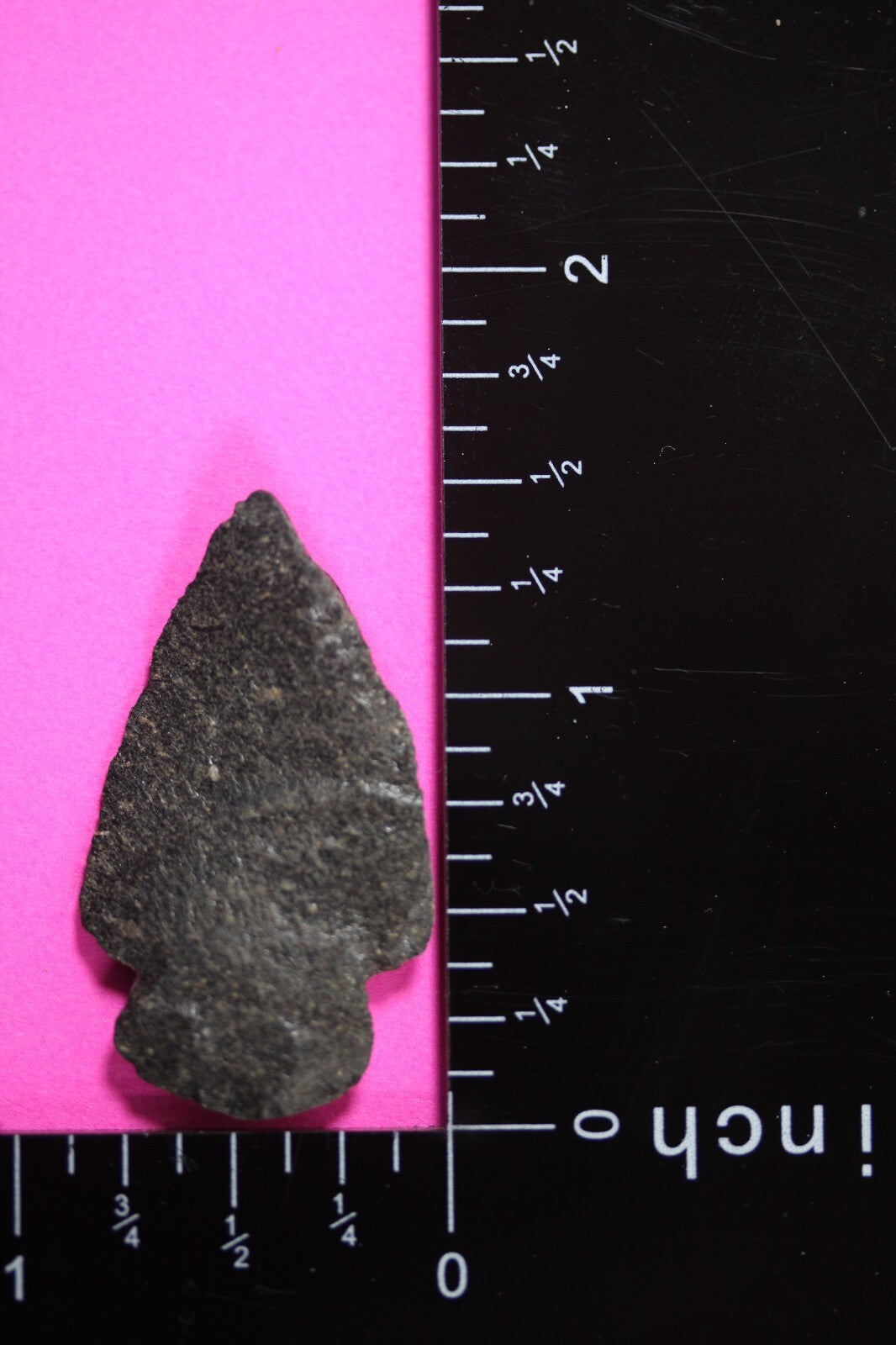 Pre Columbian Artifact Authentic Aztec Arrowhead Battle of Mexico City COA 12