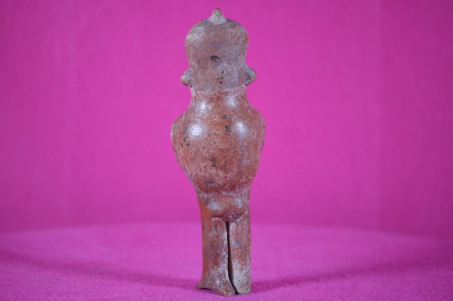Ex Actor Kirk Douglas Authentic Pre Columbian Artifact Rattle Figure COA T110