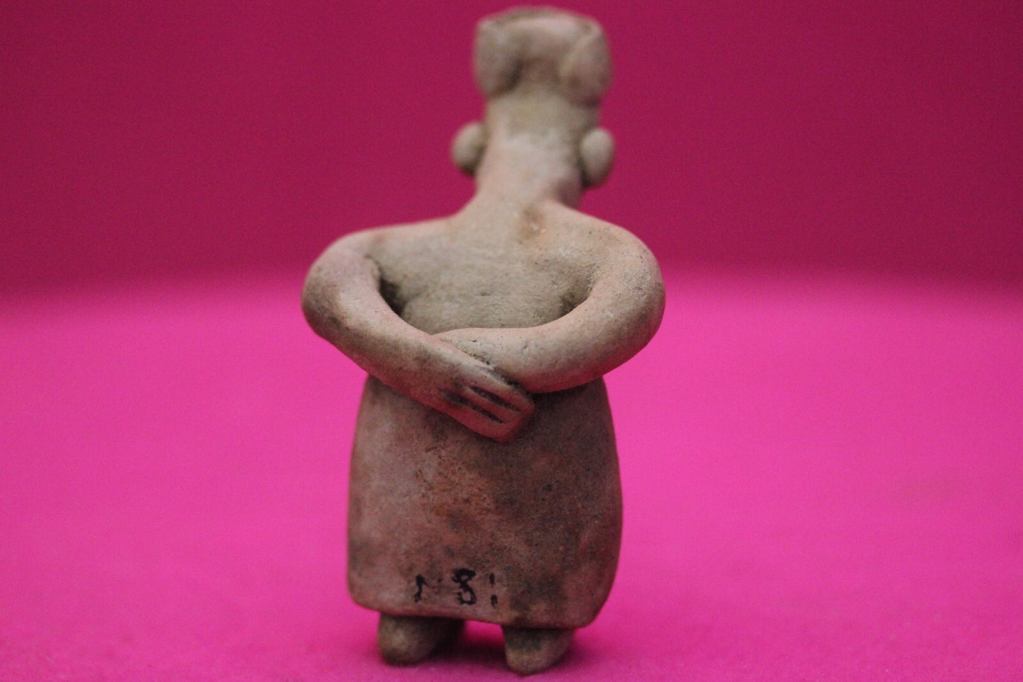 Authentic Pre Columbian Artifact Rare Grandma Tomb Figure Colima Mexico COA 156
