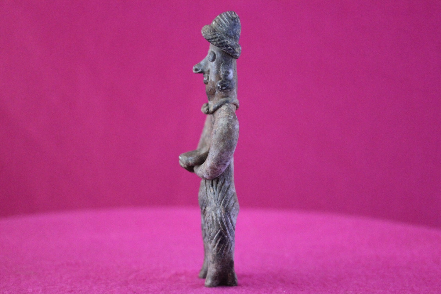 Authentic Pre Columbian Artifact Tomb Figure Colima Mexico 100 BC-250 AD COA 171