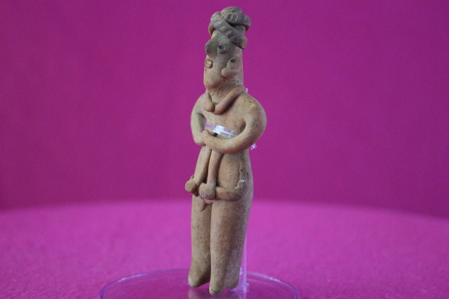 Authentic Pre Columbian Artifact Tomb Figure Colima Mexico 100 BC-250 AD COA 162