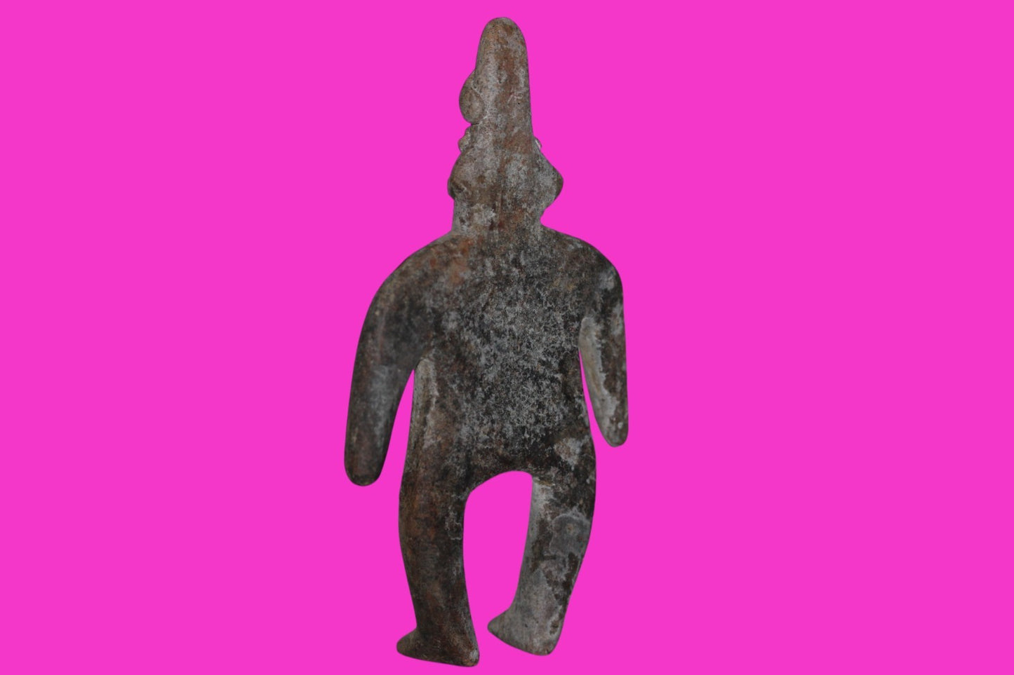 Authentic Pre Columbian Artifact Male Archaic Tomb Figure Colima Mexico COA 19