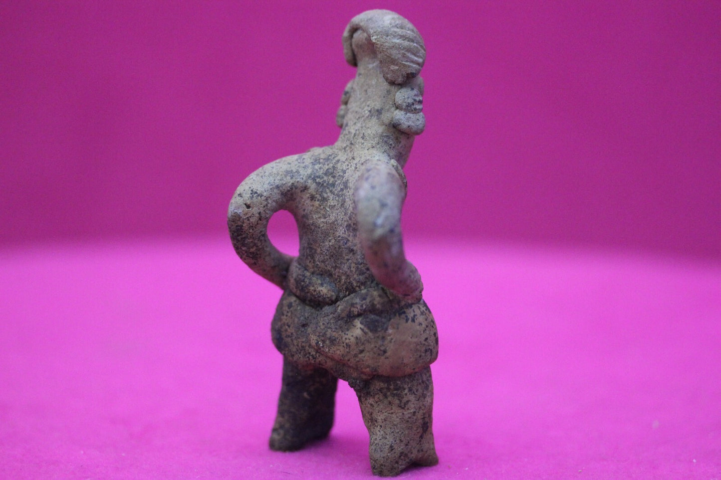 Authentic Pre Columbian Artifact Rare Grandma Tomb Figure Colima Mexico COA 144