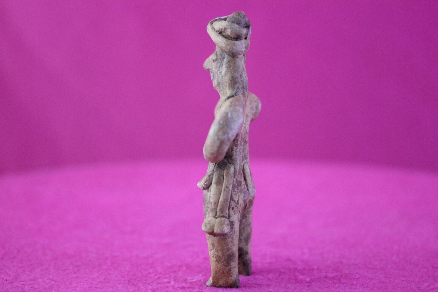 Authentic Pre Columbian Artifact Tomb Figure Colima Mexico 100 BC-250 AD COA 175