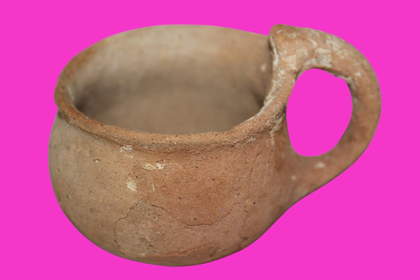 Time Of Abraham Holy Land Artifact Ancient 4000 Year Old Cup 2000 BC COA 23