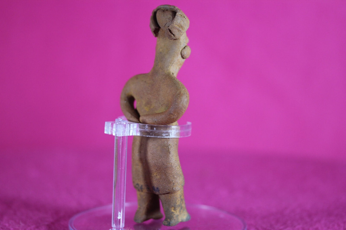 Authentic Pre Columbian Artifact Rare Grandma Tomb Figure Colima Mexico COA 143