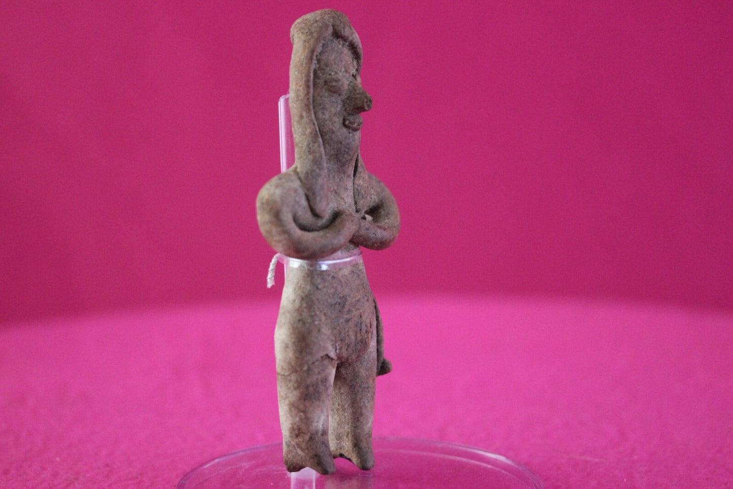 Authentic Pre Columbian Artifact Tomb Figure Colima Mexico 100 BC-250 AD COA 177
