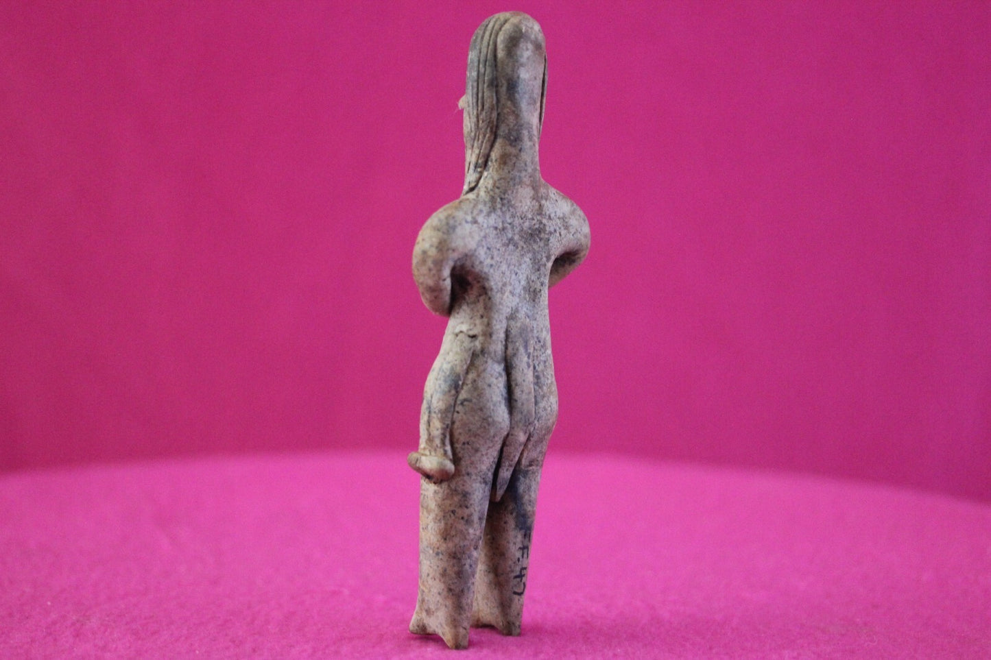 Authentic Pre Columbian Artifact Tomb Figure Colima Mexico 100 BC-250 AD COA 167