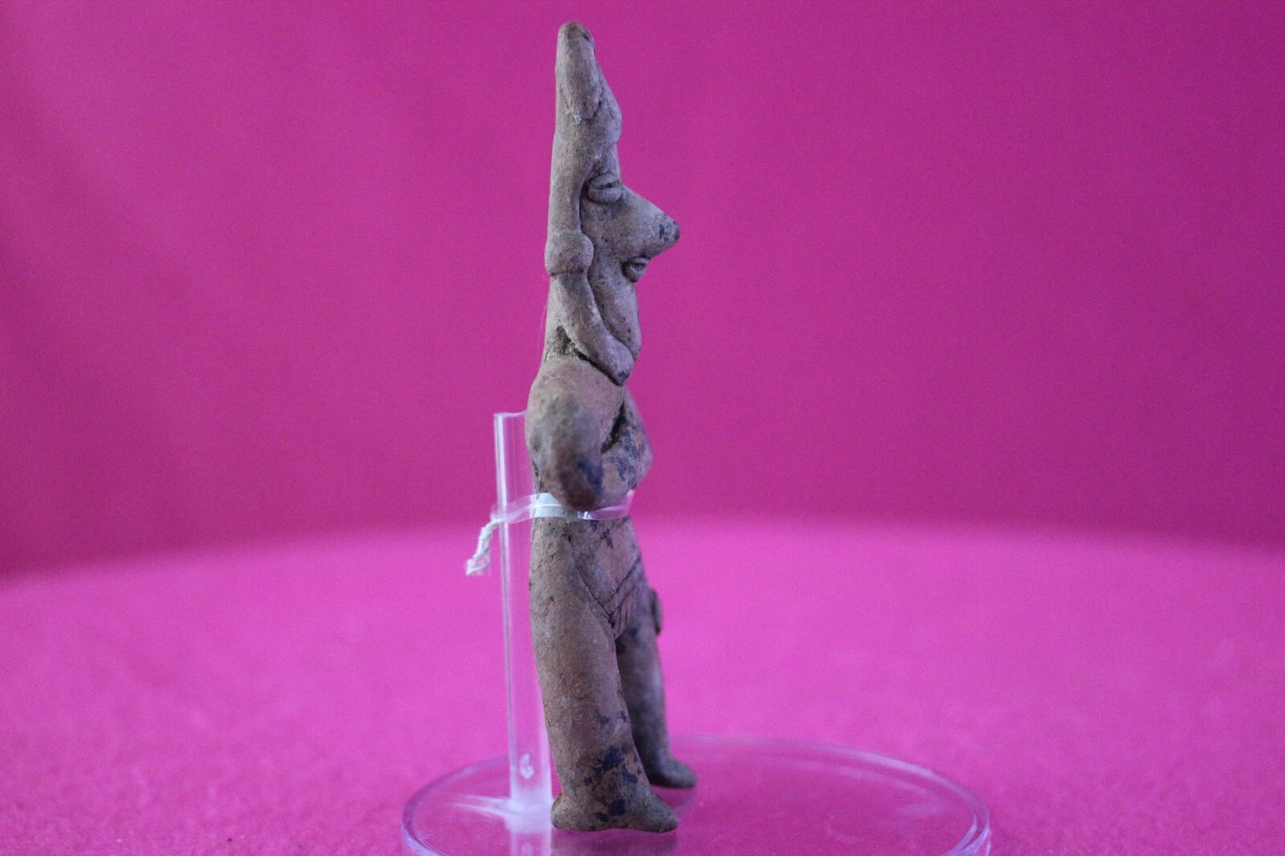Authentic Pre Columbian Artifact Tomb Figure Colima Mexico 100 BC-250 AD COA 173