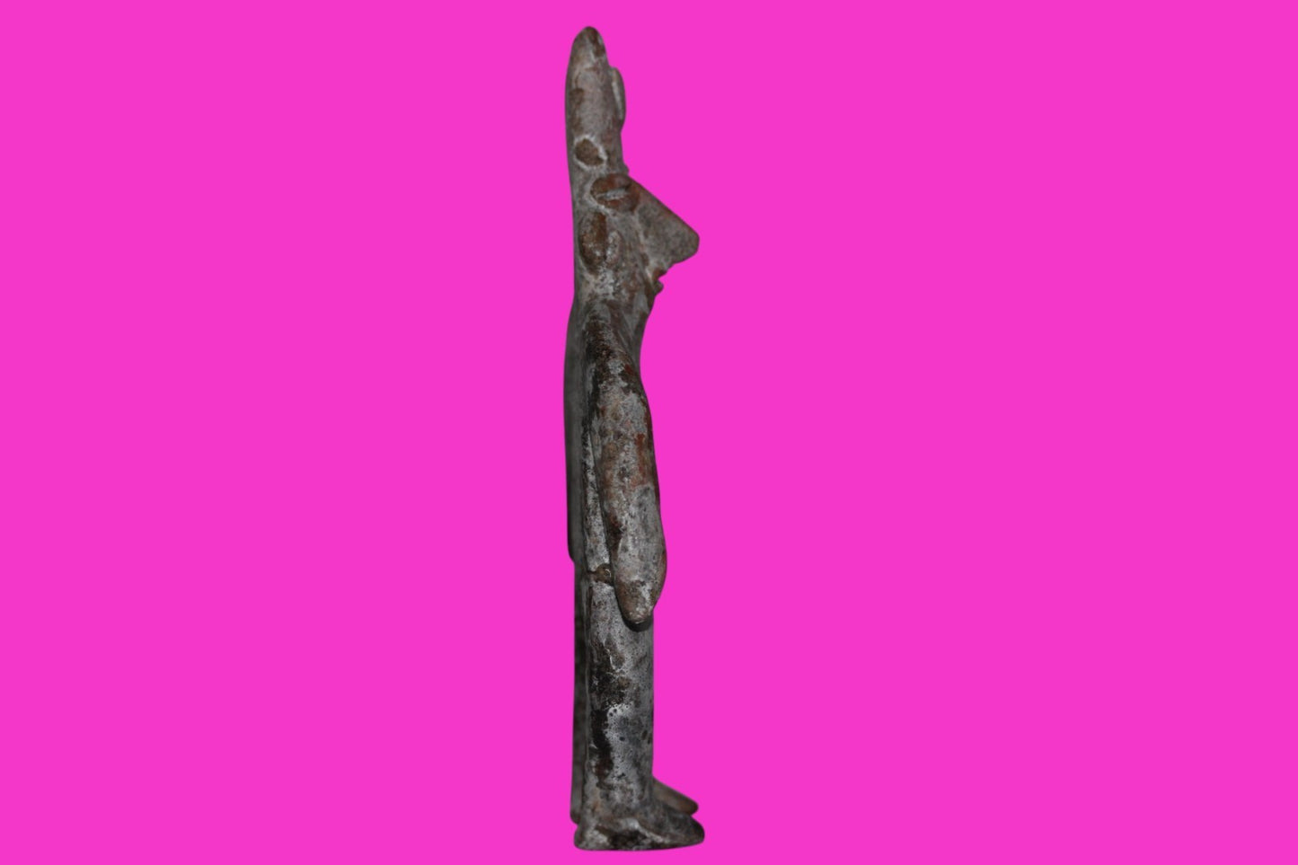 Authentic Pre Columbian Artifact Male Archaic Tomb Figure Colima Mexico COA 19