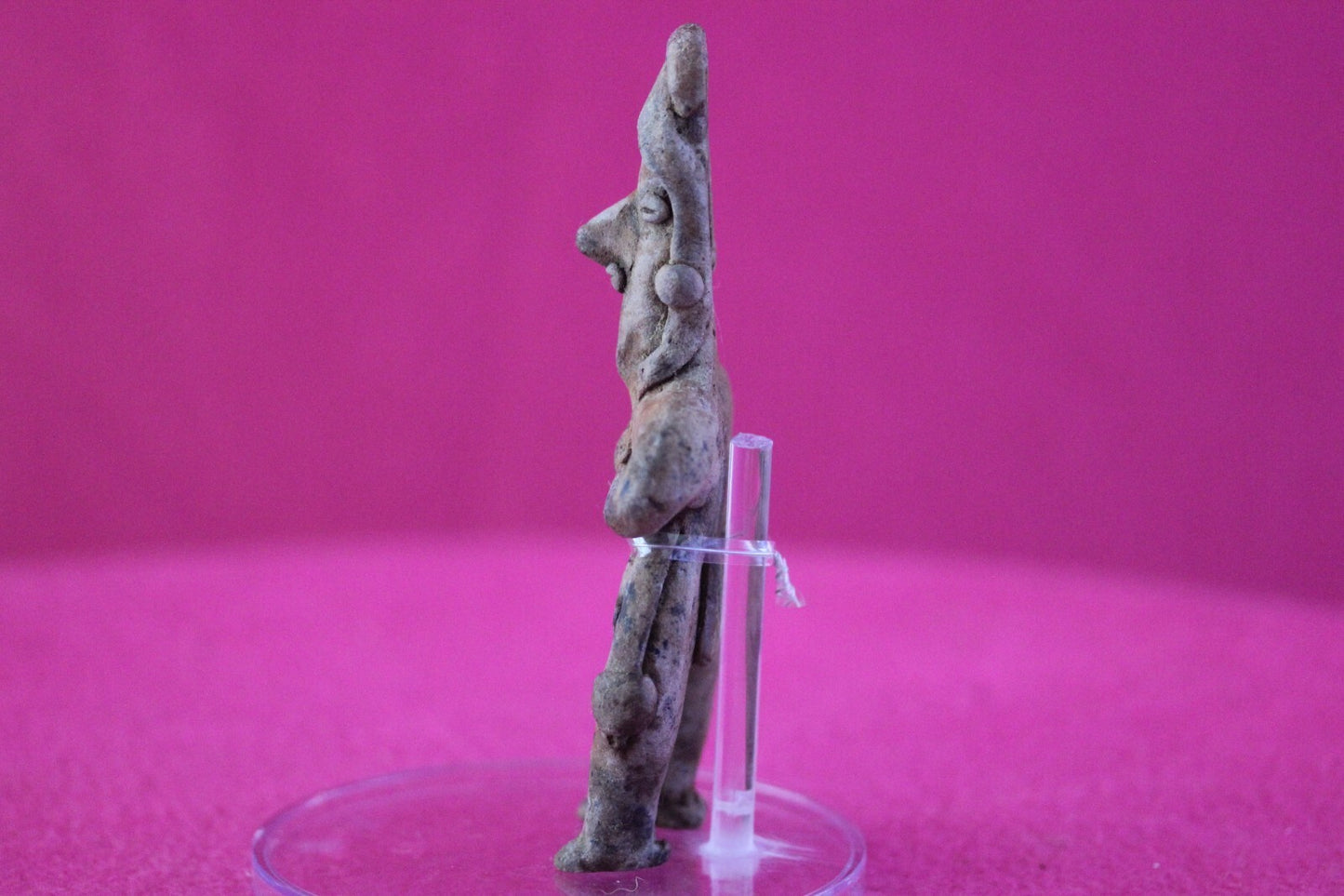 Authentic Pre Columbian Artifact Tomb Figure Colima Mexico 100 BC-250 AD COA 173