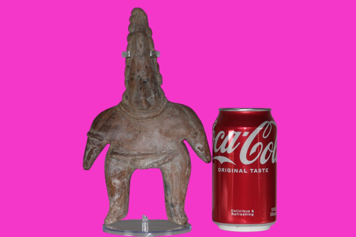 Authentic Pre Columbian Artifact Archaic Shaman Tomb Figure Colima Mexico COA 20