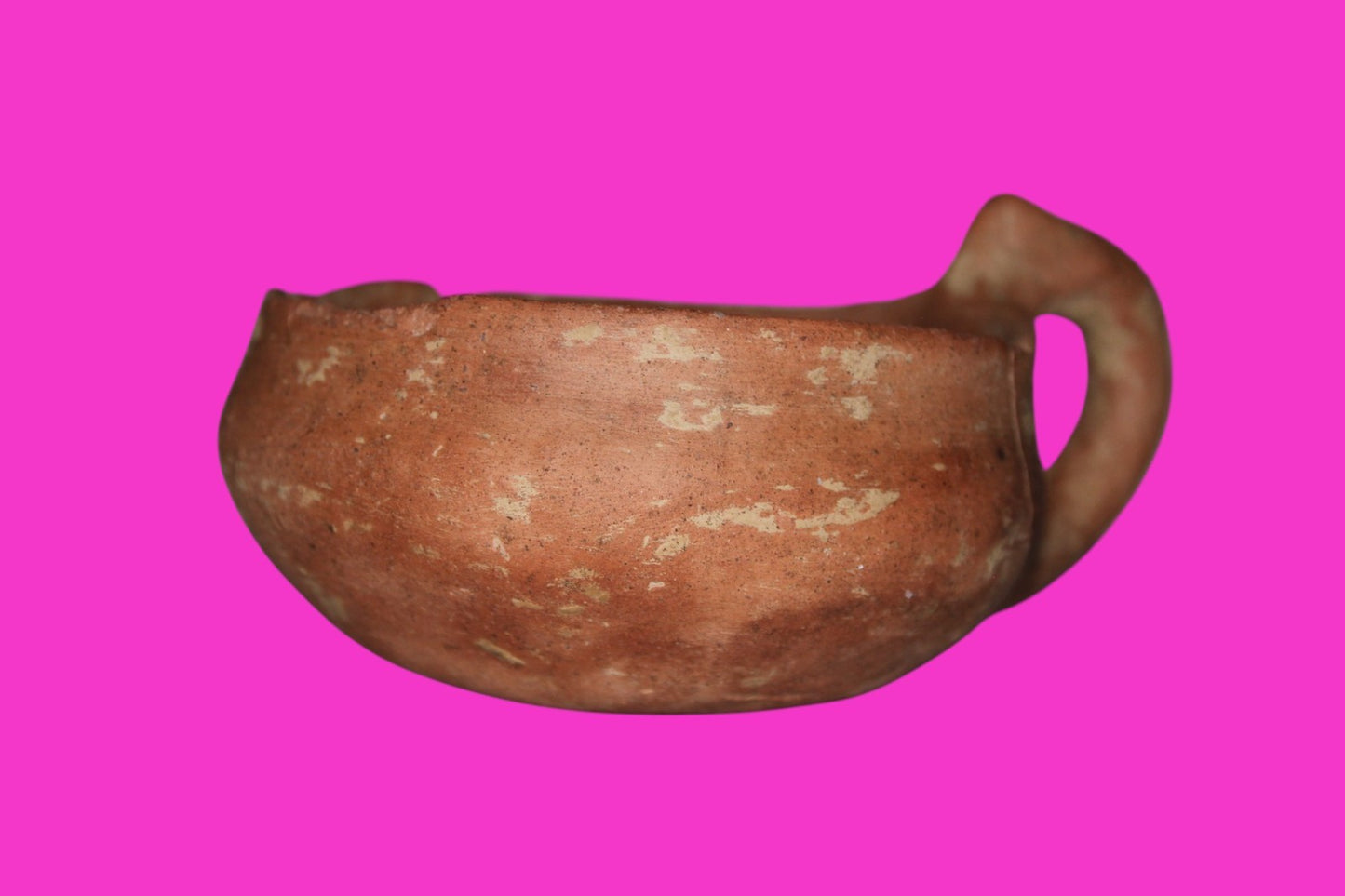 Ancient Holy Land Artifact 4000 Year Old Cup Time of Abraham 2000 BC COA J115