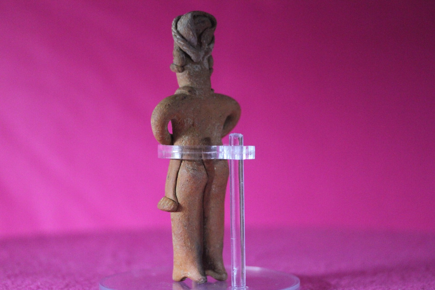 Authentic Pre Columbian Artifact Tomb Figure Colima Mexico 100 BC-250 AD COA 132