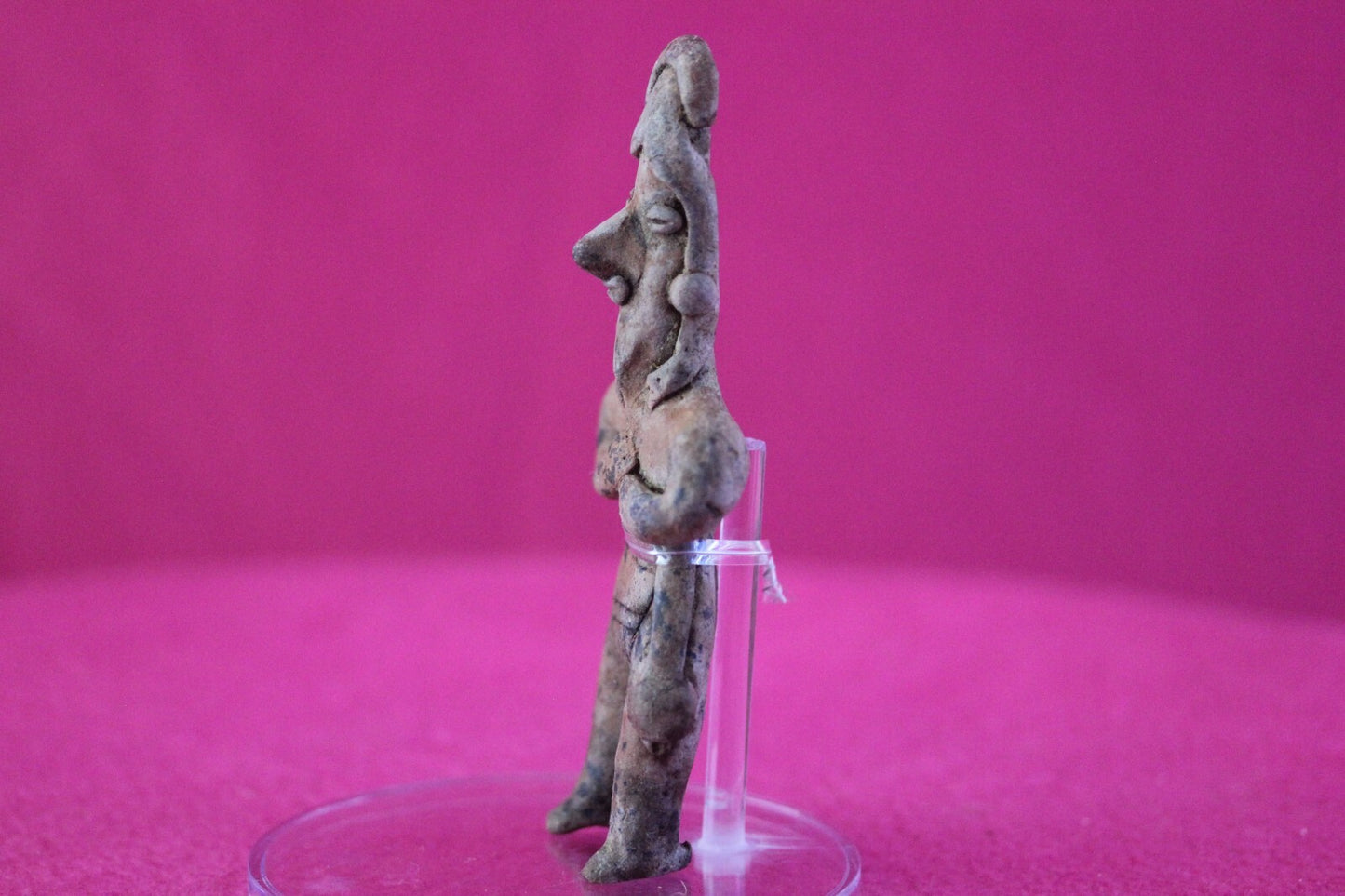 Authentic Pre Columbian Artifact Tomb Figure Colima Mexico 100 BC-250 AD COA 173