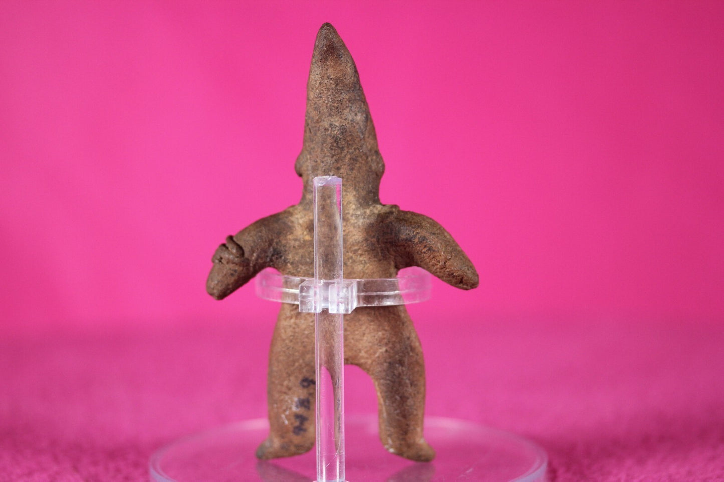 Authentic Pre Columbian Artifact Archaic Tomb Figure Colima Mexico 100BC COA 135