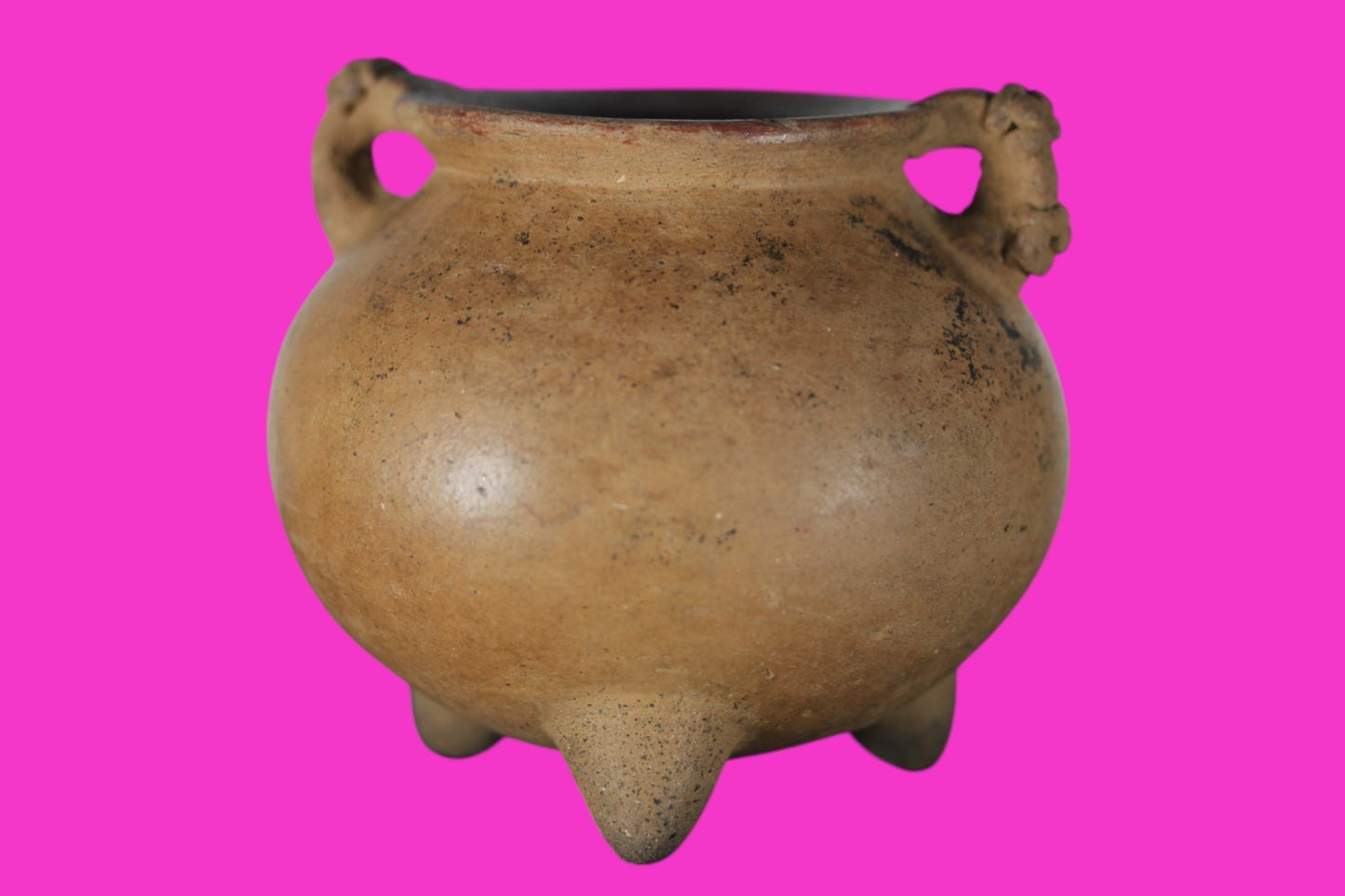 Authentic Pre Columbian Artifact Tripod Bowl Nicoya Costa Rica 700 AD COA J07