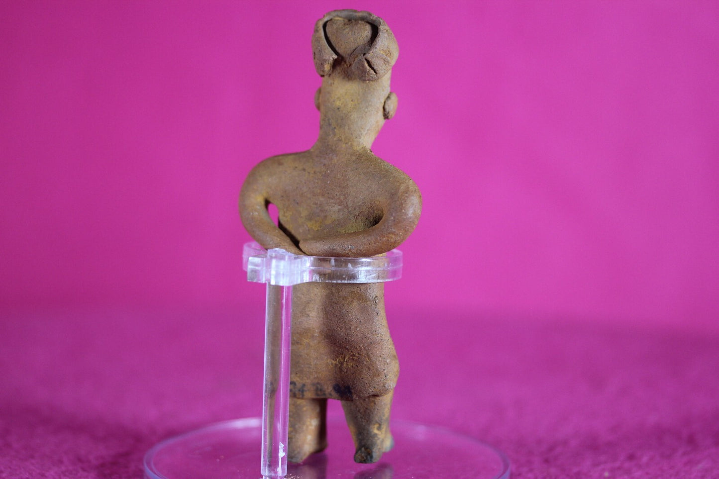 Authentic Pre Columbian Artifact Rare Grandma Tomb Figure Colima Mexico COA 143