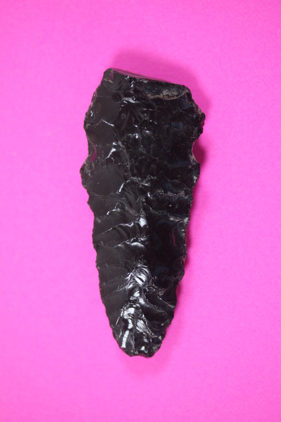 Authentic Pre Columbian Artifact Aztec Arrowhead Battle of Mexico City COA 41
