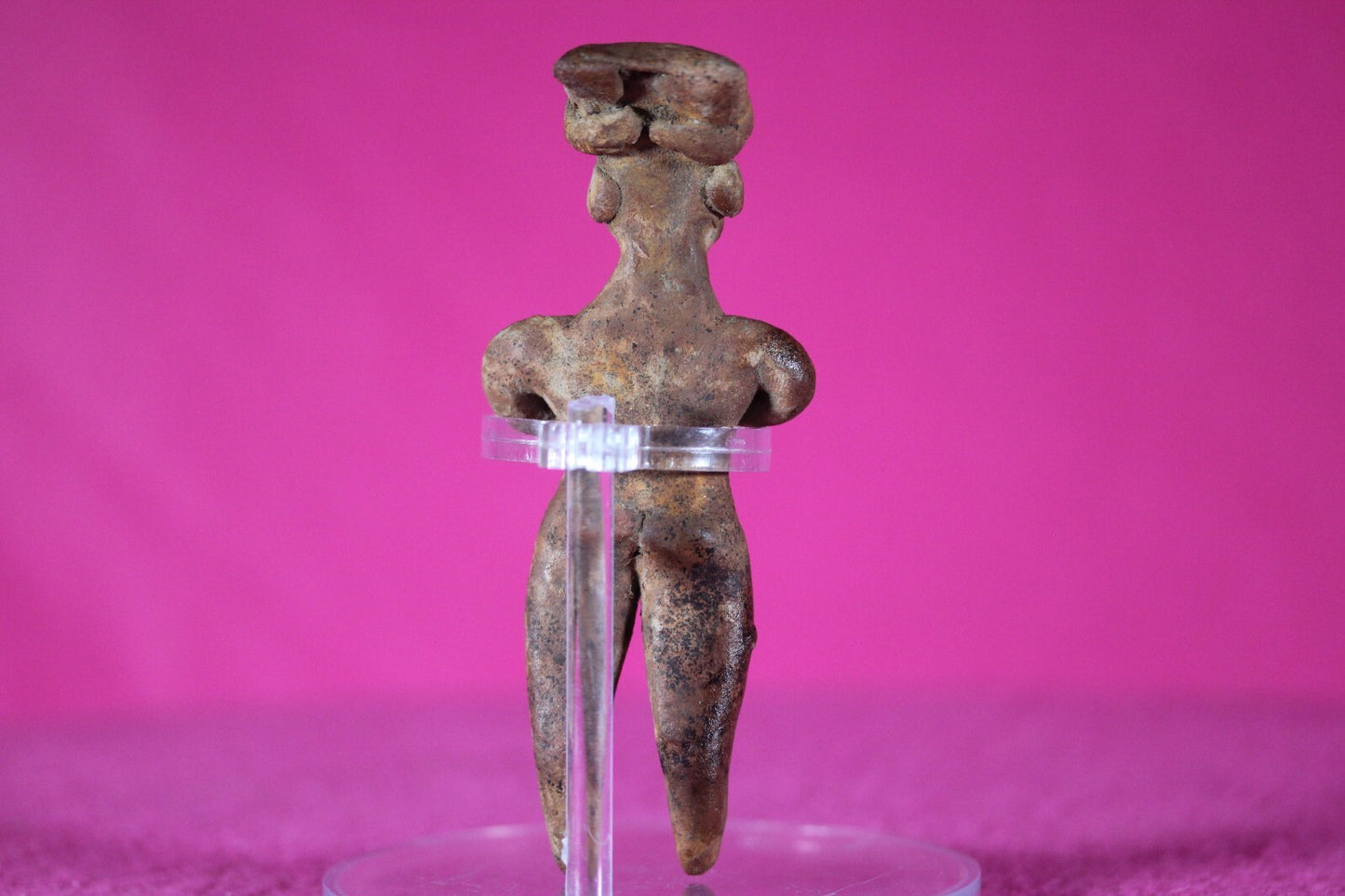 Authentic Pre Columbian Artifact Tomb Figure Colima Mexico 100 BC-250 AD COA 134