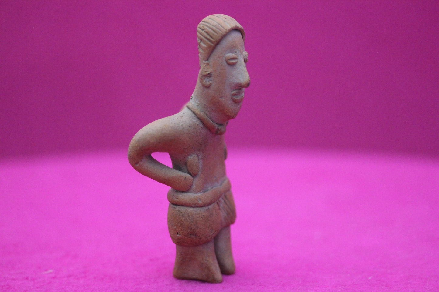 Authentic Pre Columbian Artifact Rare Grandma Tomb Figure Colima Mexico COA 155
