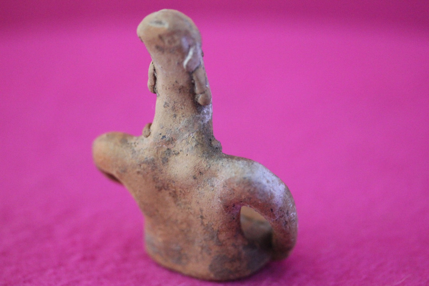 Authentic Pre Columbian Artifact Female Seated Tomb Figure Colima Mexico COA 190