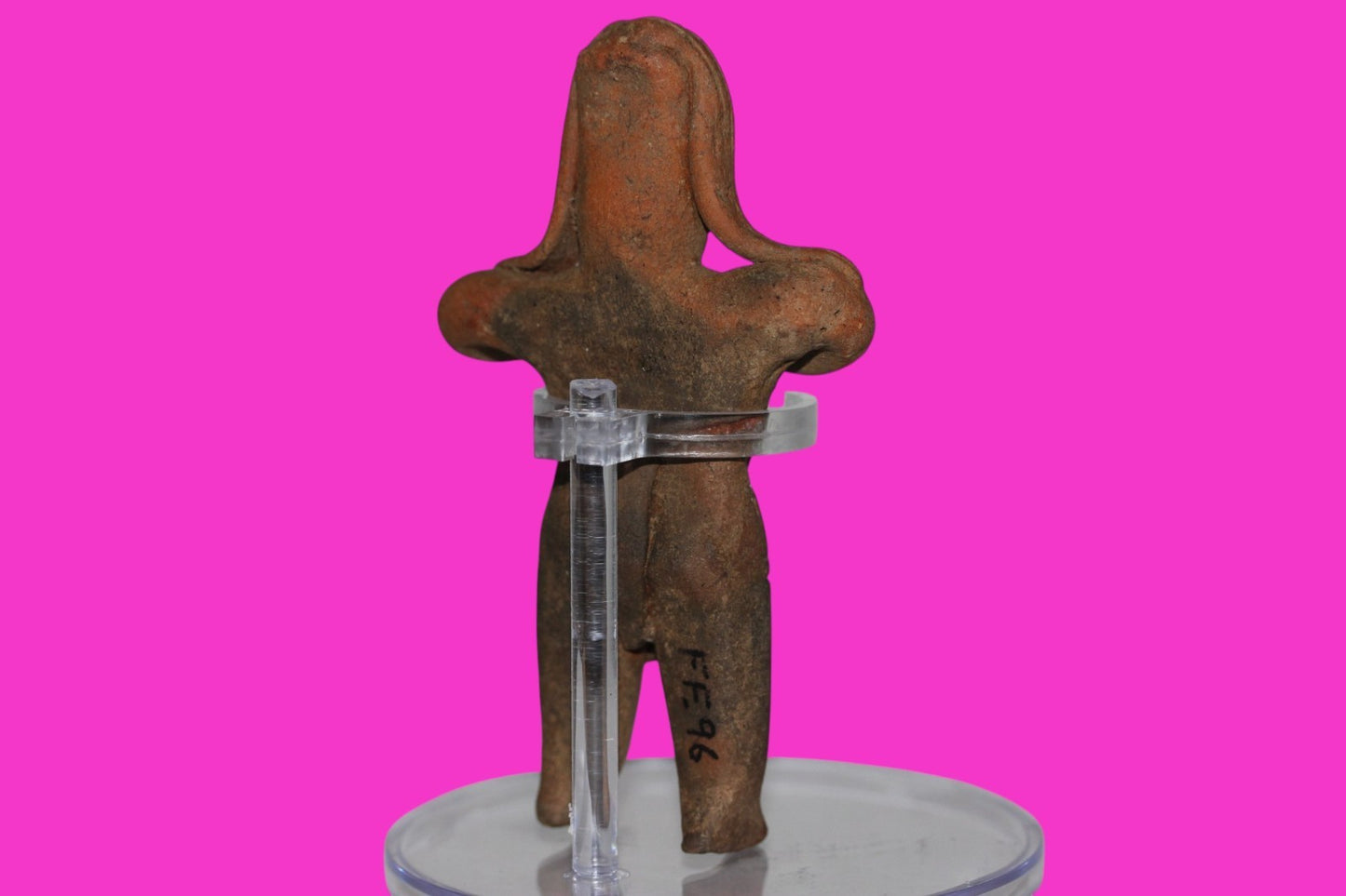 Authentic Pre Columbian Artifact Pretty Lady Tomb Figure Colima Mexico COA 13