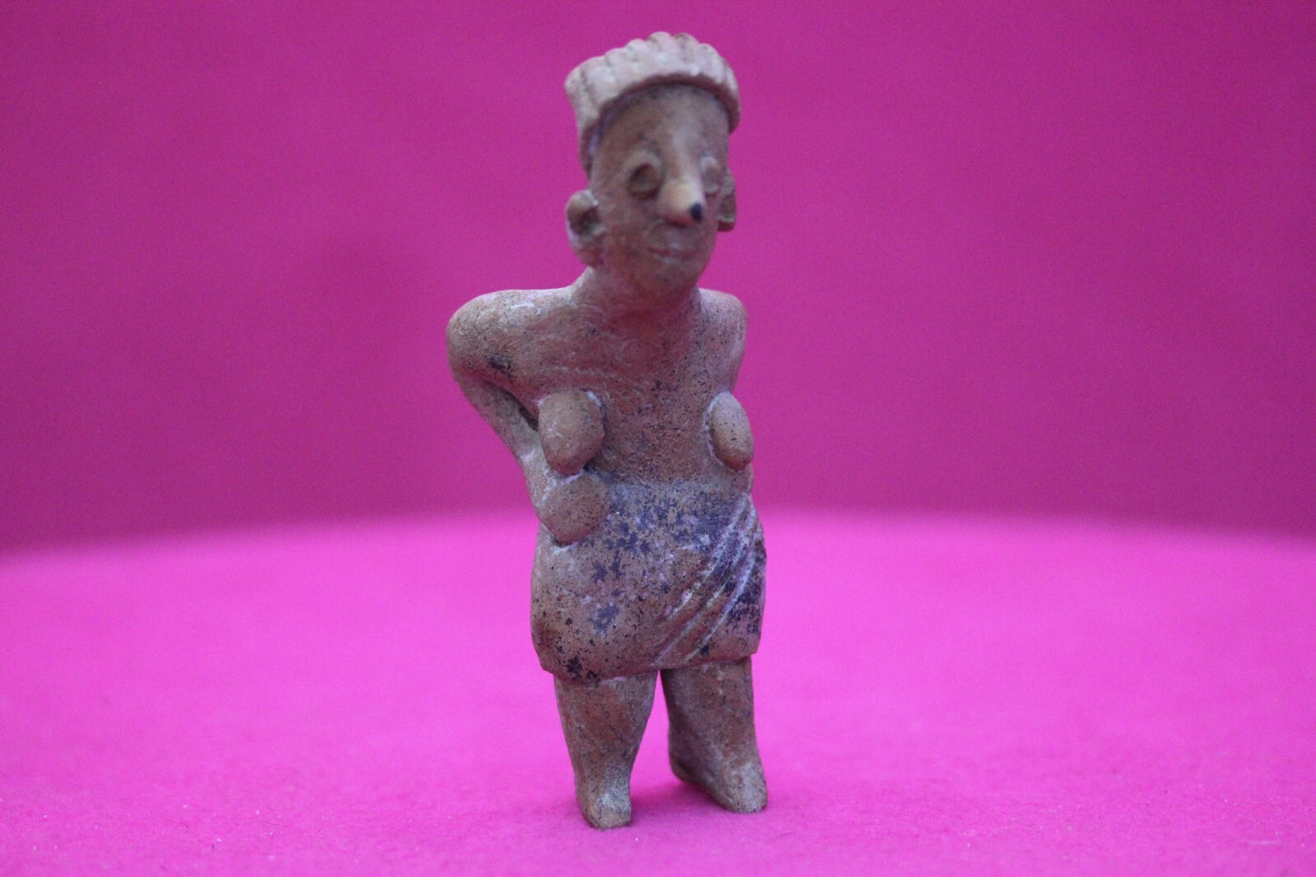 Pre Columbian Artifact Authentic Rare Grandma Tomb Figure Colima Mexico COA 153