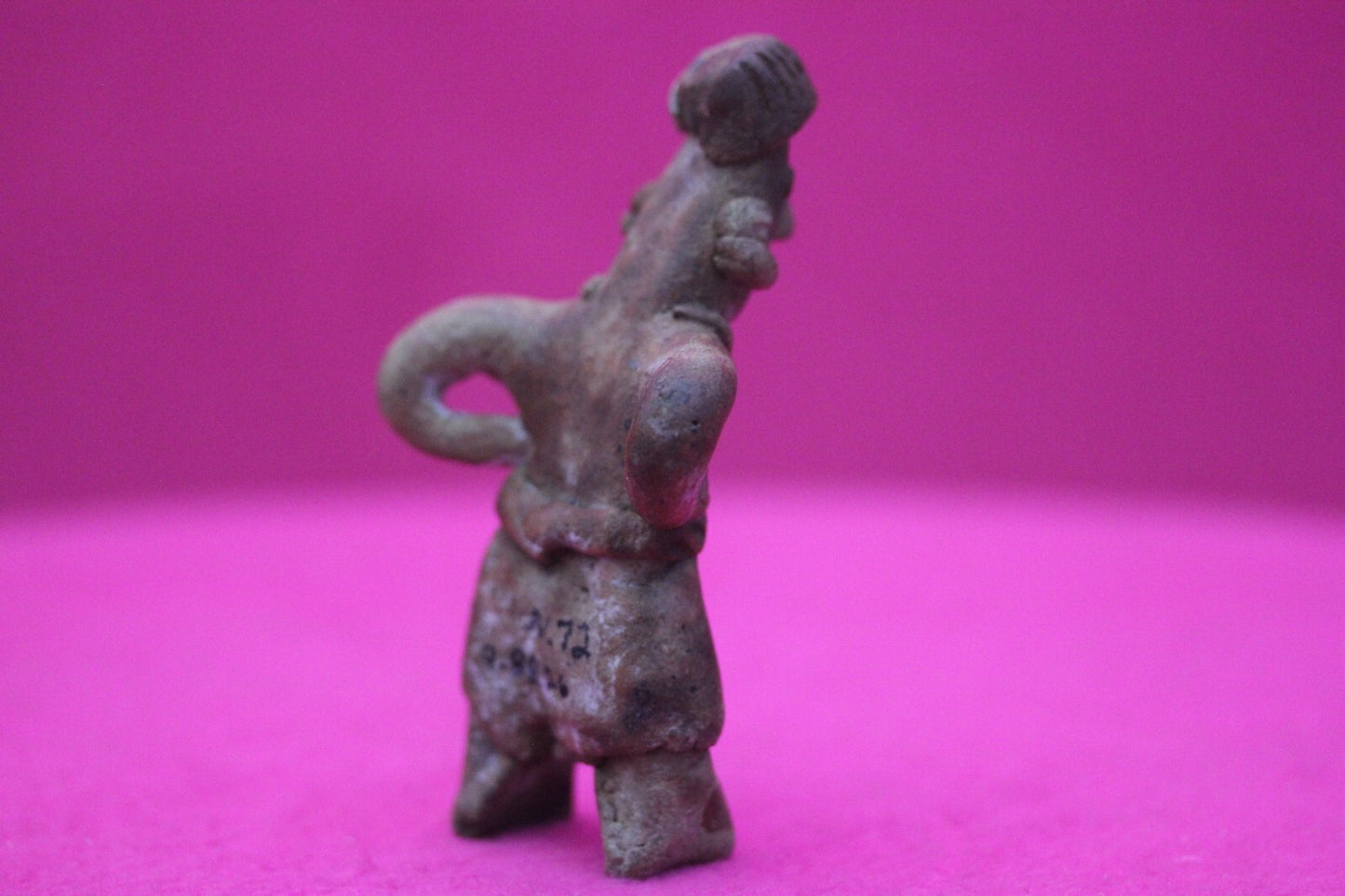 Authentic Pre Columbian Artifact Rare Grandma Tomb Figure Colima Mexico COA 154