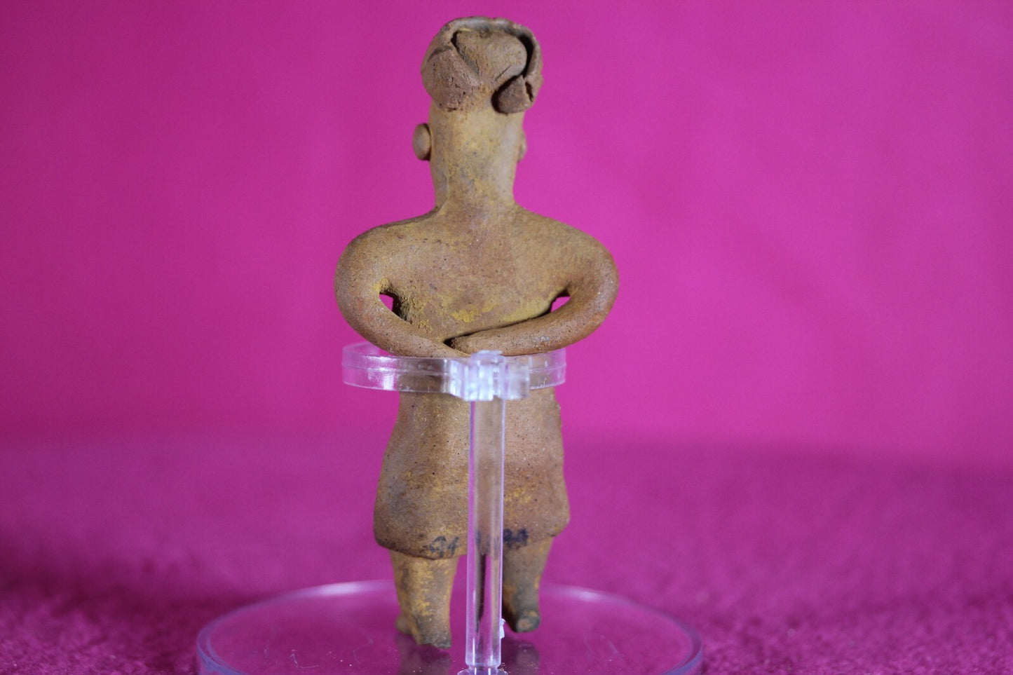 Authentic Pre Columbian Artifact Rare Grandma Tomb Figure Colima Mexico COA 143
