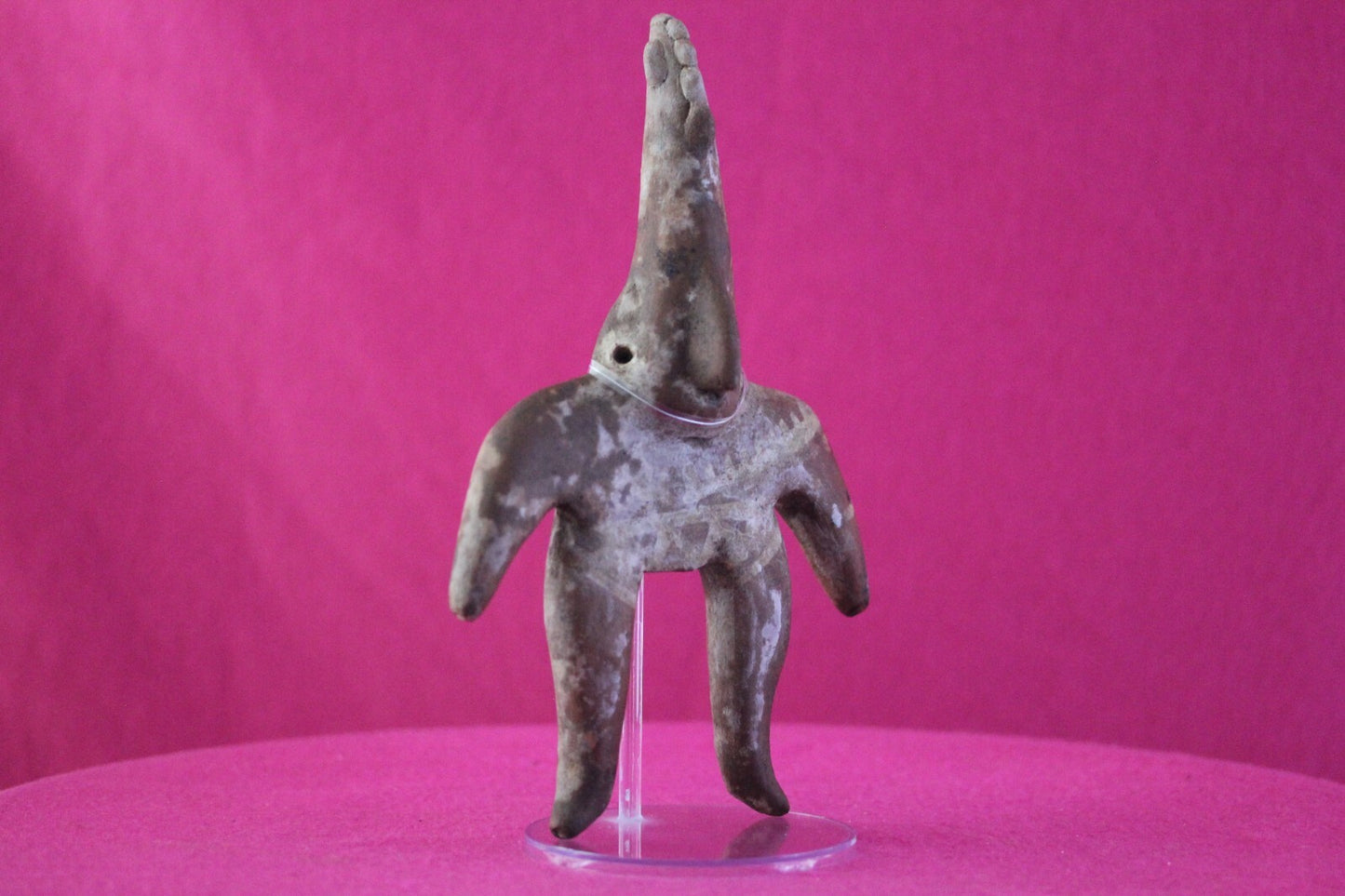 Authentic Pre Columbian Artifact Tomb Figure Colima Mexico 100 BC-250 AD COA 168