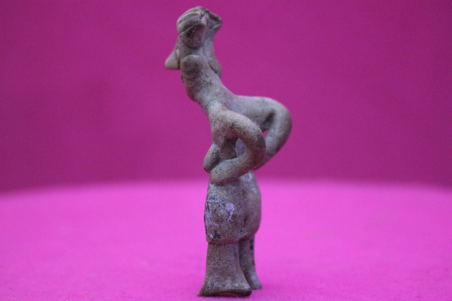 Authentic Pre Columbian Artifact Rare Grandma Tomb Figure Colima Mexico COA 153