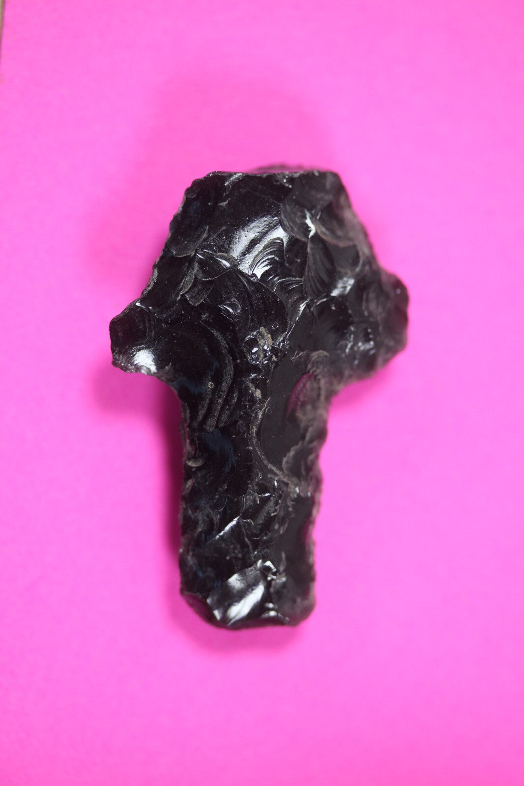Authentic Pre Columbian Artifact Aztec Arrowhead Battle of Mexico City COA 67