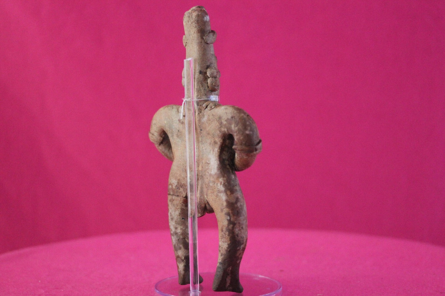 Authentic Pre Columbian Artifact Tomb Figure Colima Mexico 100 BC-250 AD COA 158