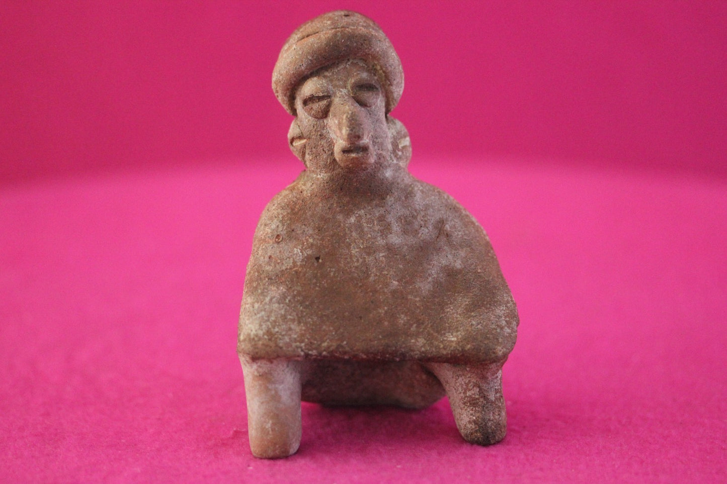 Authentic Pre Columbian Artifact Rare Skirted Tomb Figure Colima Mexico COA 185