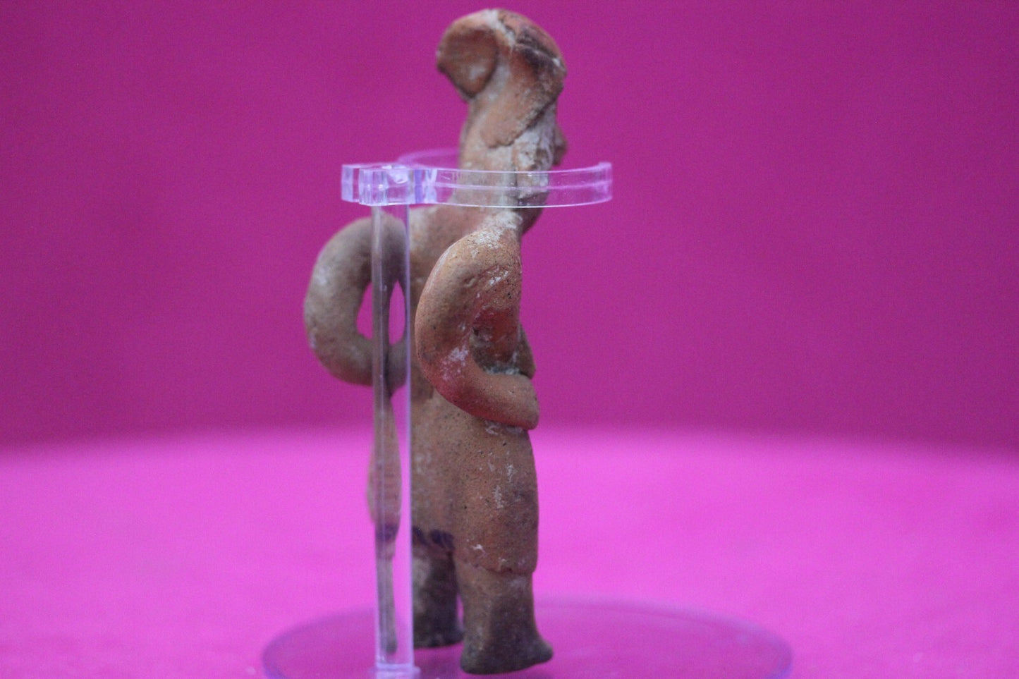 Authentic Pre Columbian Artifact Rare Grandma Tomb Figure Colima Mexico COA 145