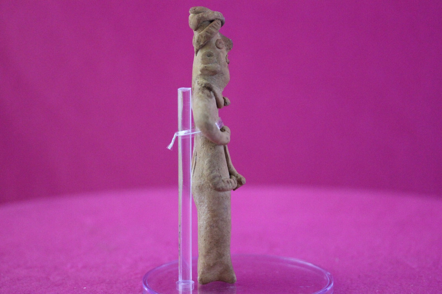 Authentic Pre Columbian Artifact Tomb Figure Colima Mexico 100 BC-250 AD COA 162