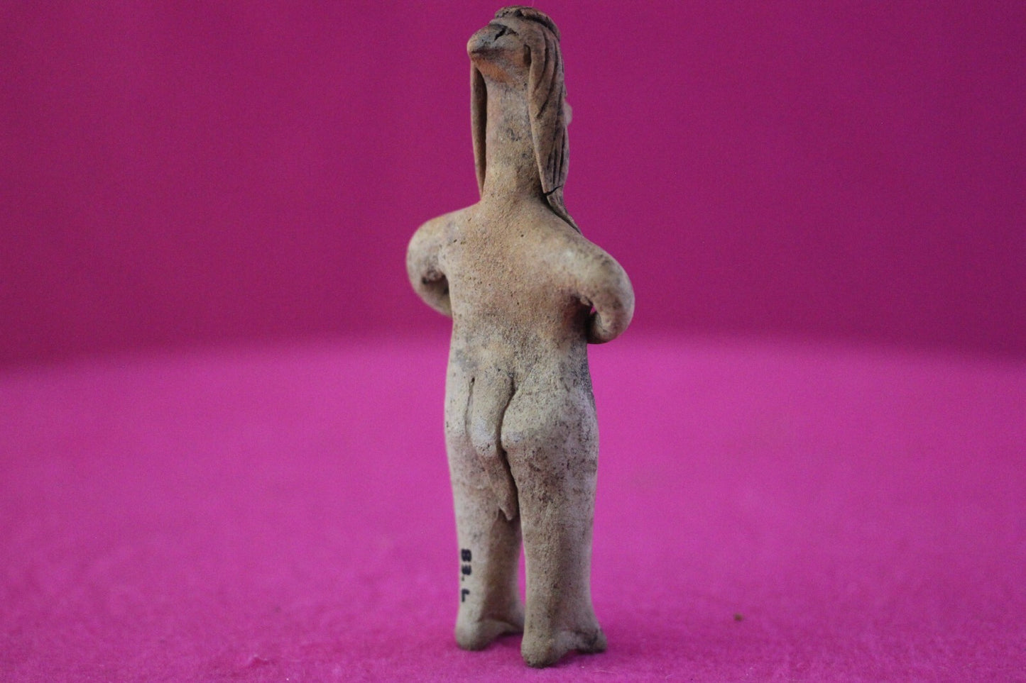 Authentic Pre Columbian Artifact Tomb Figure Colima Mexico 100 BC-250 AD COA 178